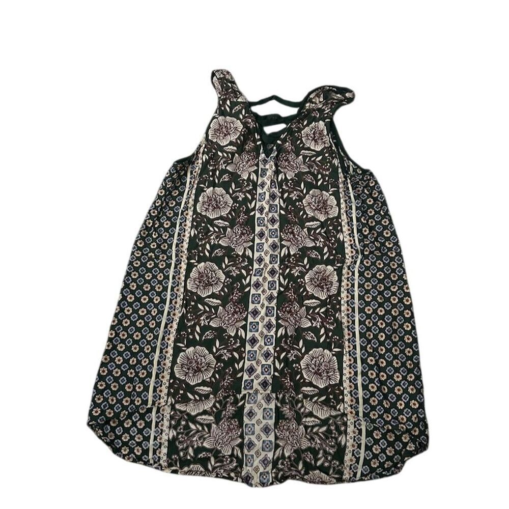Nostalgia Women's S Sleeveless Floral Bohemian tank top  Multicolor - Picture 2 of 7